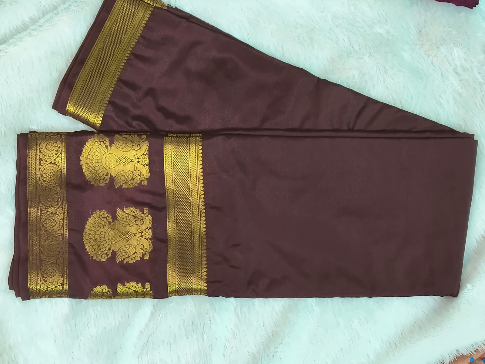 Mysore semi crepe Brown SV-0001